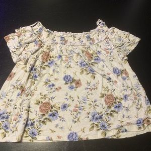 Flower woman’s top